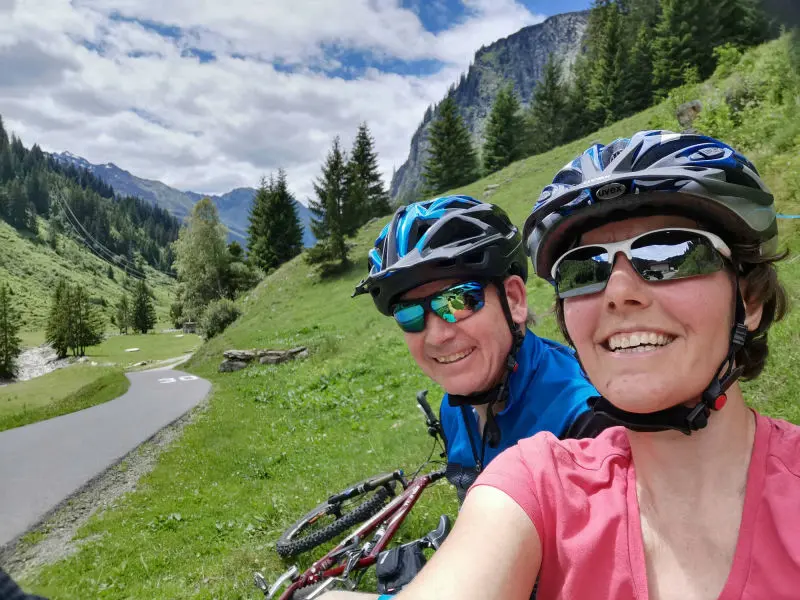 Radtour Ganifer Maisäss, Montafon